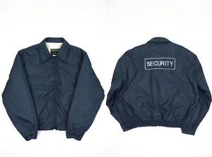 Spiewak Golden Fleece Vintage Made in U.S.A. Olive Green Nylon SECURITY Jacket - Picture 1 of 11