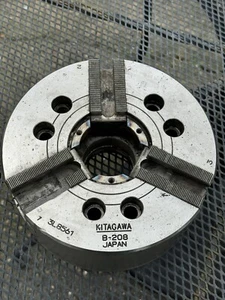 Kitagawa 8" 3-Jaw CNC Lathe Power Chuck B-208 - Picture 1 of 3