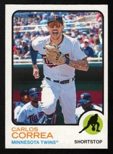 Carlos Correa 2022 Topps Heritage #672 Image Variation SP Minnesota Twins - Foto 1 di 2