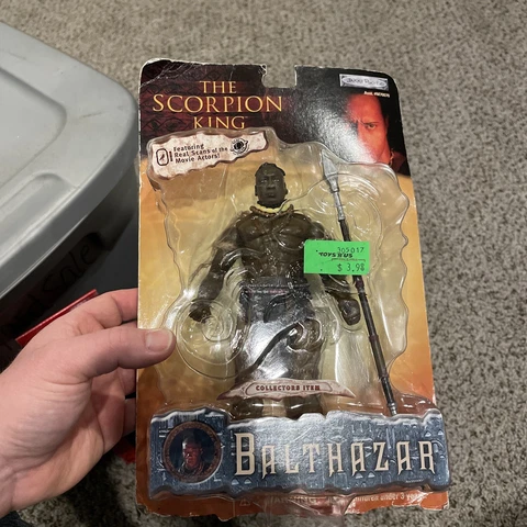 2002 Jakks Pacific The Scorpion King Balthazar Cover