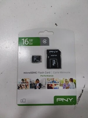 BRAND NEW PNY Professional 16GB MicroSDHC Card - OEM - P-SDU16G4-GE - Image 1 of 2