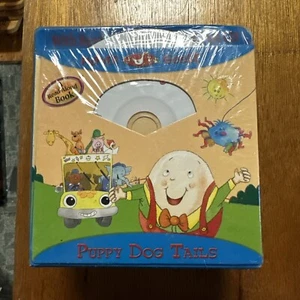 Mother Goose "Puppy Dog Tails" Read Aloud Musical Fun 6 Board Books and Cd NEW - Picture 1 of 3