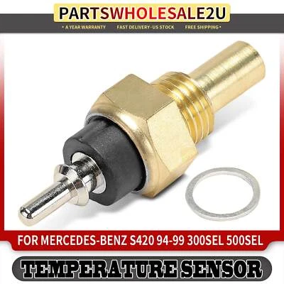Sensor de temperatura del refrigerante del motor para Mercedes-Benz S420 1994-1999 500SEL 300SEL Foto 1 de 4