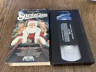 “Santa Claus The Movie” VHS Alexander Salkind Christmas Movie 1985 Used Fun - Image 1 of 2