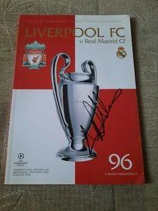 Signed Nat Phillips Liverpool V Real Madrid Football Programme 2020/21 - Picture 1 of 1