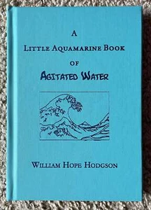 A LITTLE AQUAMARINE BOOK OF AGITATED WATER,  HODGSON #/500 signed Michael Bailey - Picture 1 of 2