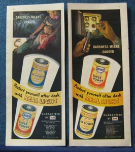 Torcia Winchester 1949 batteria (2) diff stampe pubblicitarie a colori - Foto 1 di 1