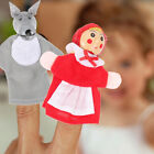  4 Pcs Finger Doll Little Red Riding Hood Toys Animal Hand Puppet Cartoon