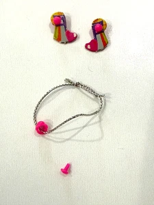 Barbie 1987 Sensations Accesorios de Repuesto Collar, Pendientes y Anillo - Imagen 1 de 4