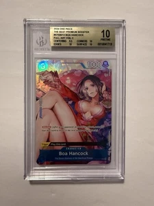 2024 One Piece Boa Hancock English Premium Card Collection V2 BGS 10 ST03-013 - Picture 1 of 10