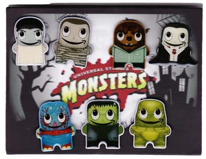 Amazon PECCY Universal Studios Monsters 6er Set Mitarbeiter Pins - Bild 1 von 1
