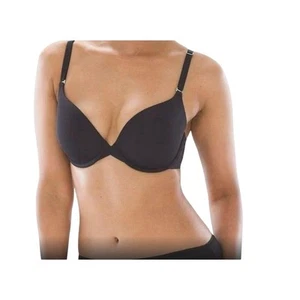 Soma Memorable Full Coverage Black Bra Size 36DD Supportive Lined Excellent - Picture 1 of 6