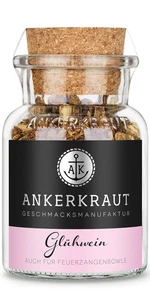 Ankerkraut Glühwein Gewürzmischung 60g Korkenglas Für Punsch Tee Weihnachten - Bild 1 von 14