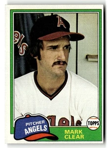 1981 Topps Mark Clear #12 California Angels - Picture 1 of 2