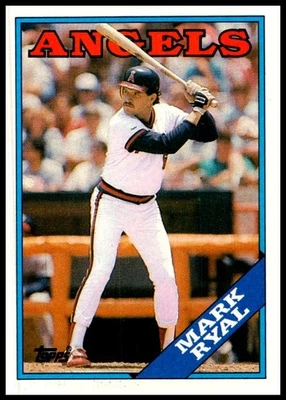 1988 Mark Ryal Topps BASEBALL #243 California Angels - Image 1 of 2