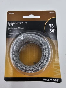 Hillman 122067 Galvanized 75 lbs. Capacity Mirror Cord 10 L ft. (Pack of 10) - Picture 1 of 2