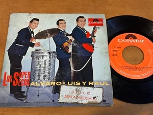 LOS SUPER SECOS Aguas El Marciano +3 1966 MEXICO 7" EP Garage Surf Beat - Picture 1 of 5