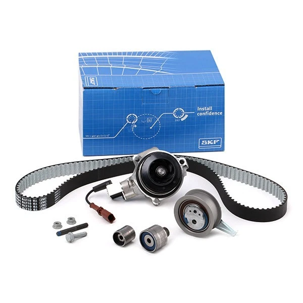 SKF VKMC 01278 Bomba de agua + kit de correa de distribución para VW TIGUAN (5N) - Imagen 1 de 4