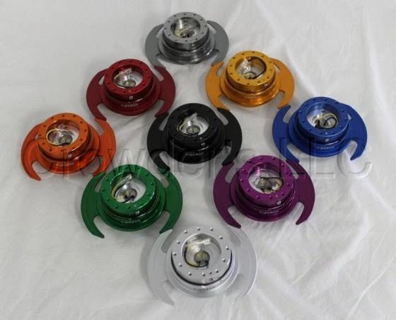 Kit de buje de volante de liberación rápida NRG púrpura Gen 3 Foto 1 de 1