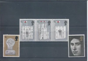 GB 1969. Ivesiture of HRH the Prince of Wales. SG.802-806. hinged mint. - Picture 1 of 1