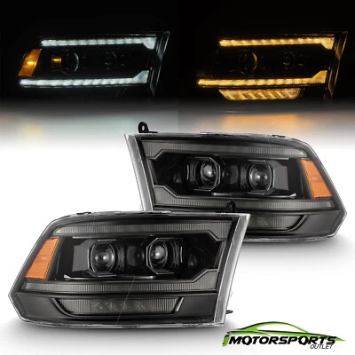 For 09-18 Ram Truck PRO-Series (5th Gen 2500 G2 Style) Projector Headlights Set - Image 1 of 4