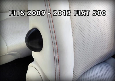 Fiat 500 2009 2010 2011 2012 2013 reposabrazos cubierta de eliminación negro Foto 1 de 4