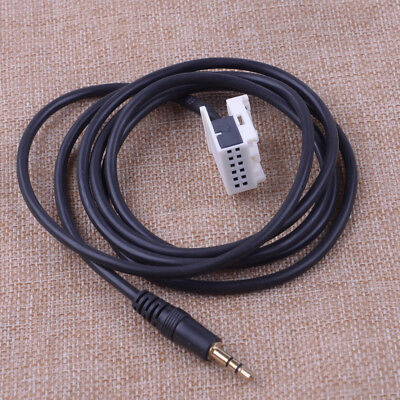 Male AUX Fit For Peugeot 307 308 406 407 508 Connector 3.5MM Adapter Audio Cable • 5.33€