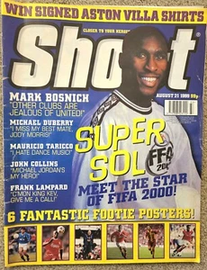 VINTAGE SHOOT FOOTBALL MAGAZINE - 21ST AUGUST 1999 - SUPER SOL MEET THE STAR .. - Picture 1 of 24