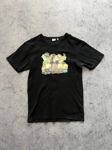 Camiseta Humor Divertida Camiseta Y2K Negra Cuello en V Hombre Talla Mediana Algodón - Imagen 1 de 10