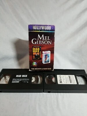Mel Gibson VHS 2 Tape Set - Mad Max & The Bounty RARE SET - Image 1 of 2