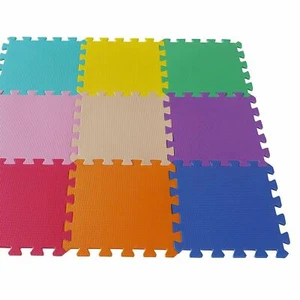 Interlocking Foam Floor Play Activity Mat Tiles - 9 Pack - Picture 1 of 4
