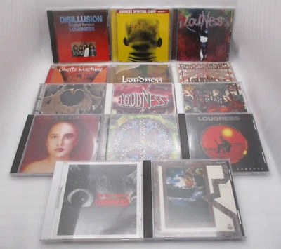 LOUDNESS CD ROCKSHOCKS, PANDEMONIUM, SPIRITUAL CANOE, ENGINE, JEALOUSY ... 14CDs Foto 1 de 4