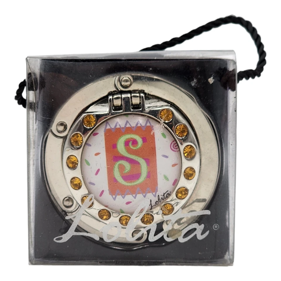 Lolita Portátil Love My Monedero Gancho Bolso Soporte Colgador Inicial S  Foto 1 de 3