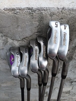 Cleveland VAS 792 Irons 4 5 6 8 9 PW STEEL Shaft 6 CLUBS Total GRAPHITE SHAFT PW - Image 1 of 4