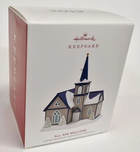 Hallmark All Are Welcome Church Ornament Dated 2019 - Picture 1 of 2