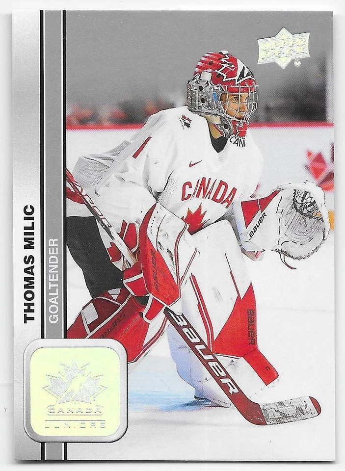 2023 UPPER DECK UD TEAM CANADA HOCKEY JUNIORS/WOMEN BASE CARDS 1-100 U-Pick List - Image 1 of 1