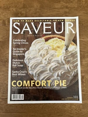 Saveur A World of Authentic Cuisine Issue No. 101 April 2007 - Image 1 of 4