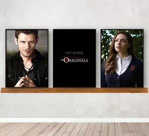 Juego de 3 impresiones de Klaus & Hope Mikaelson los originales decoración del hogar arte de pared póster - Imagen 1 de 4