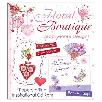 Debbi Moore Designs Floral Boutique CD Rom (324767) - Image 1 of 3