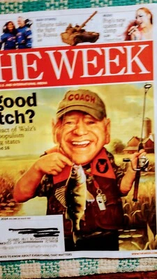 THE WEEK BEST OF U.S.& INTERNATIONAL MEDIA GOOD CATCH WALZ'S  08/23/2024  ISSUE - Image 1 of 4