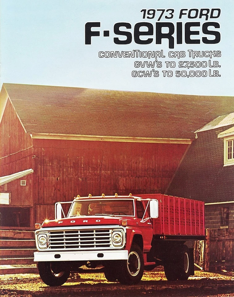 1973 Ford F-Series Trucks  F-500 F-600 F-700 F-750  F-6000/7000 Sales  Brochure - Image 1 of 1