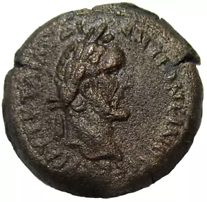 EGIPTO, ALEJANDRÍA, DRACMA DE BRONCE. ANTONINO PÍO 138-161 D.C. REVERSO DIKAIOSYNE. - Imagen 1 de 3