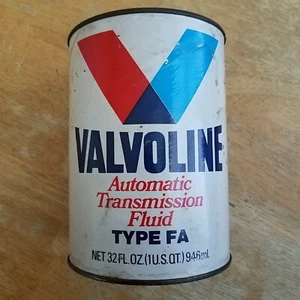 *NEU* Vintage Valvoline Automatikgetriebeflüssigkeit Typ FA Öldose 1 US Quart - Bild 1 von 7