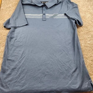 Preppy Travis Mathew Shirt Herren Größe XL Blau Strahlen Polo Golf Performance - Bild 1 von 6