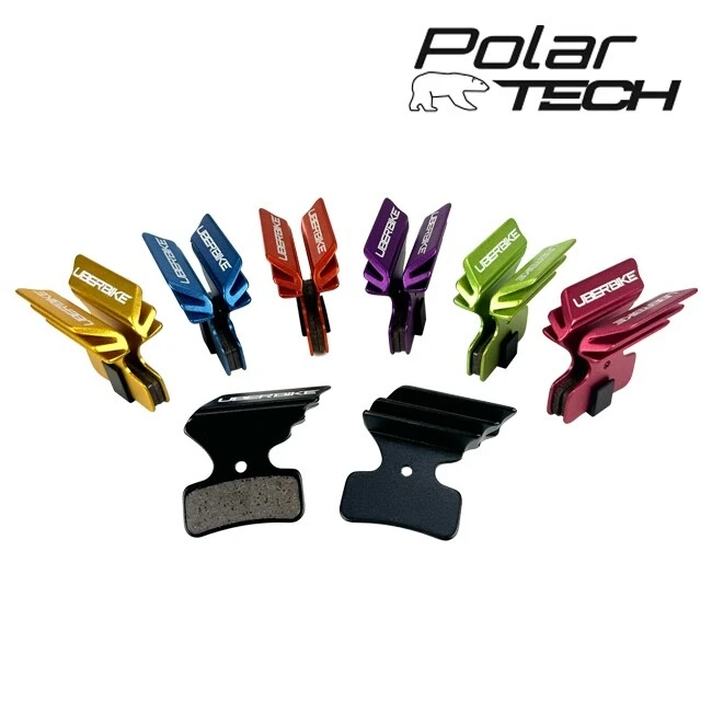 Uberbike Shimano M9120 M8120 M8020 M7120 4 Piston Polar-Tech Finned Pads - Image 1 of 1