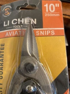 Li Chen Herramientas Aviación Recortes 10 pulgadas Nuevo - Imagen 1 de 5