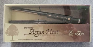 ONE 'N ONLY ARGAN HEAT CERAMIC STRAIGHTENING IRON 1 - New - Read Description - Picture 1 of 3