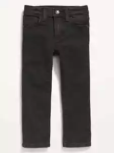 Old Navy Kids Unisex Karate Slim Jeans ~ Sz 6 ~ Washed Black ~ Adjustable Waist - Picture 1 of 2