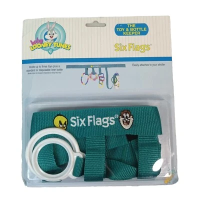 De colección Six Flags Baby Looney Tunes Juguete y Guardián de Biberones Piolín Taz 1998 Difícil de Encontrar Nuevo de Lote Antiguo Foto 1 de 4