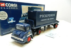 Remolque Corgi 1:50 Thames Trader Artice & Plataforma Pickfords Caja 30501 - Imagen 1 de 7